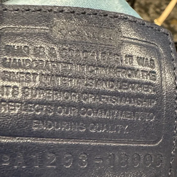 Coach Navy Blue Crossbody Bag - Picture 4 of 4